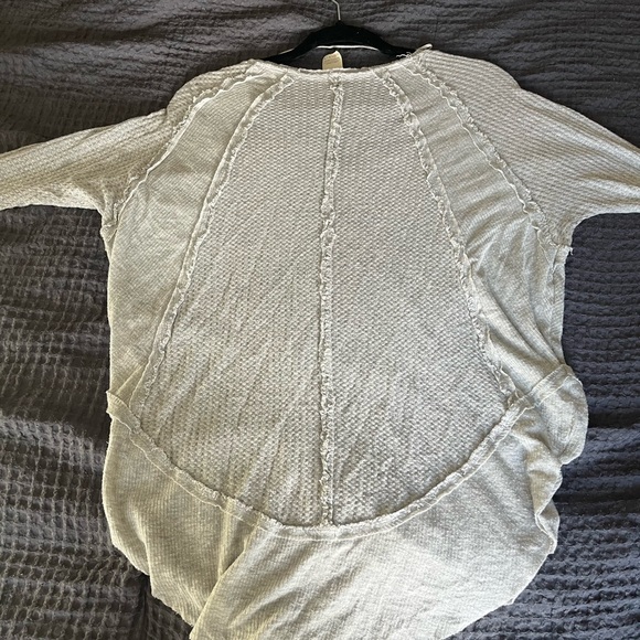 Free people laguna top light grey - Picture 4 of 5